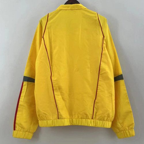 23-24 Tigres UANL Yellow Windbreaker (红边-蓝标)