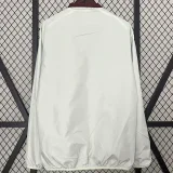 24-25 Mexico Red & White Double Sided Windbreaker (双面风衣)(刺绣)