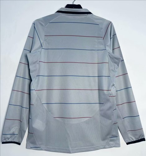 2003-2004 BAR Away Long Sleeve Retro Soccer Jersey (长袖)