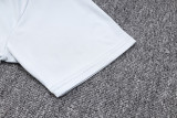 23-24 Man City Light Grey Polo Tracksuit #C991