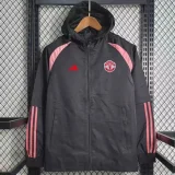 24-25 Man Utd Black Windbreaker