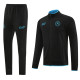 23-24 Napoli Black Jacket Tracksuit #01