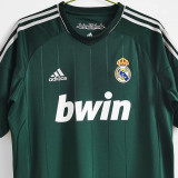 2012-2013 RMA Away Green Retro Soccer Jersey