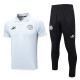 23-24 Man City Light Grey Polo Tracksuit #C991