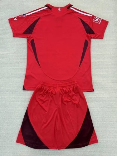 25-26 ST Louis City Home Kids Soccer Jersey*带章