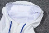 24-25 England White Windbreaker