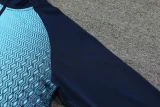 2024 JOM Blue Half Pull Tracksuit #811(半拉链)