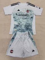 25-26 Colorado Rapids Away Kids Soccer Jersey(带章)
