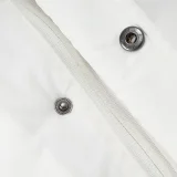 24-25 Bayern White Hooded Windbreaker Fabric Cotton Coat #G197