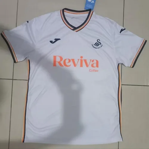 24-25 Swansea City Home Fans Soccer Jersey