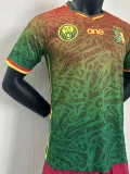 2024 Cameroon Greem Red Special Edition Player Version Soccer Jersey