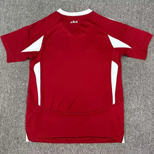 24-25 Qatar Home Fans Soccer Jersey