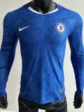 25-26 CHE Home Long Sleeve Player Version Soccer Jersey (长袖球员)