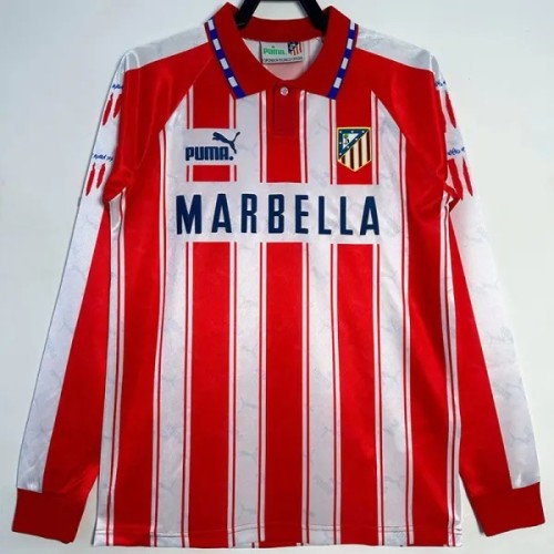 1994-1995 AT Home Long Sleeve Retro Soccer Jersey (长袖)