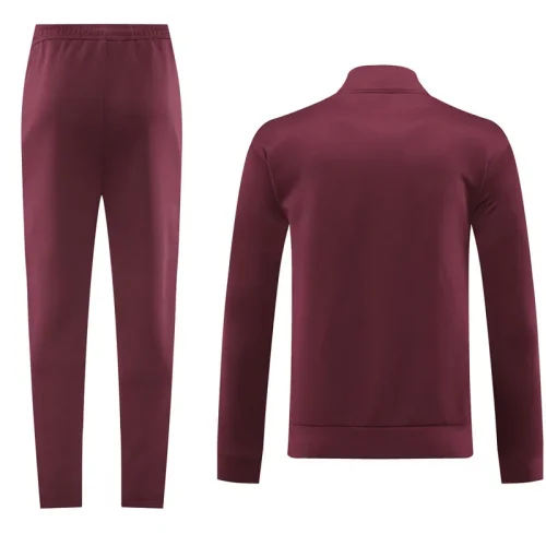 2024 AD Jujube Red Jacket Tracksuit #AJ19