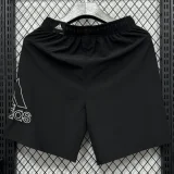 D701 NK Black Casual Short Pants