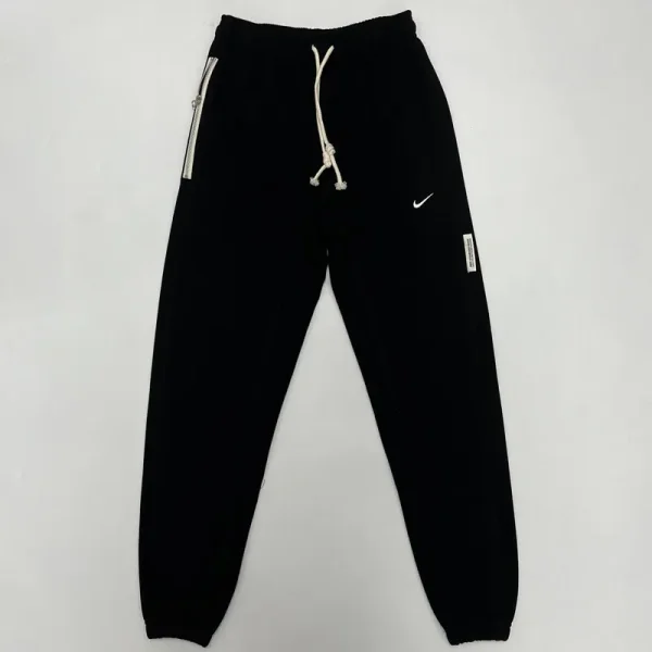 W1纯棉卫裤 NK Black Top Quality Sweatpants (Have Pocket)
