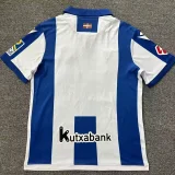 24-25 Real Sociedad Home Fans Soccer Jersey