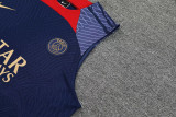 23-24 PSG Royal Blue Tank top and shorts suit