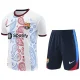 24-25 BAR White Training Short Suit (印花)