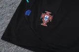 24-25 Portugal Black Training Short Suit