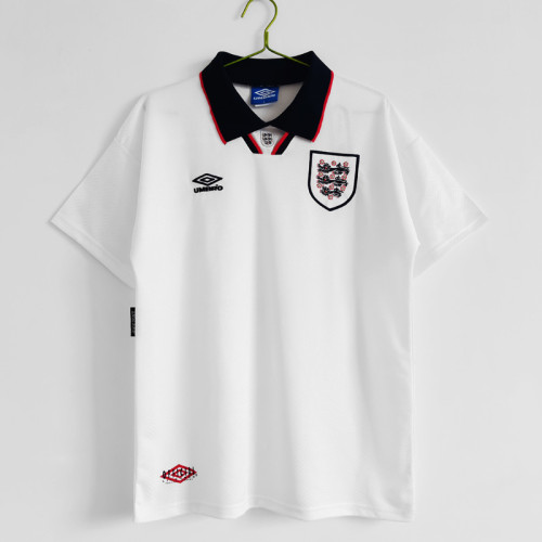 1994-1995 England Home Retro Soccer Jersey