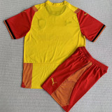 23-24 RC Lens Home Kids Soccer Jersey