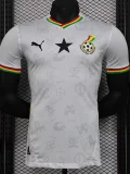 24-25 Ghana White Player Version Soccer Jersey