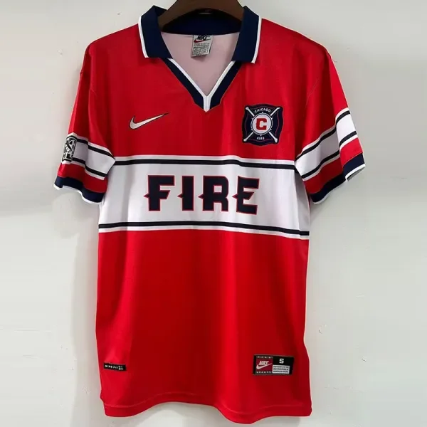 1998 Chicago Fire Home Retro Soccer Jersey