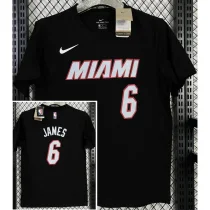 T888 HEAT JAMES #6 Black High Quality Casual T-Shirt T888 HEAT JAMES #6 Black High Quality Casual T-Shirt