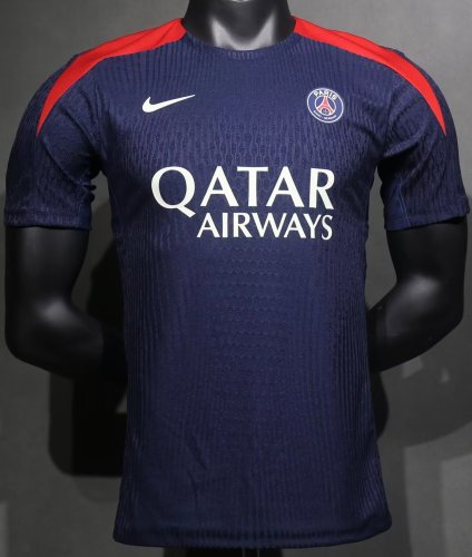 24-25 PSG Blue Player Version Training shirts