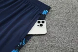 24-25 Napoli Black Blue Training Short Suit