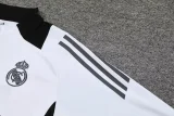 24-25 RMA White Half Pull Tracksuit (半拉链)