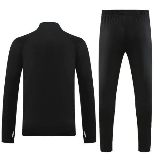 23-24 Corinthians Black Half Pull Tracksuit (半拉链)