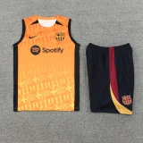 24-25 BAR Orange Tank top and shorts suit