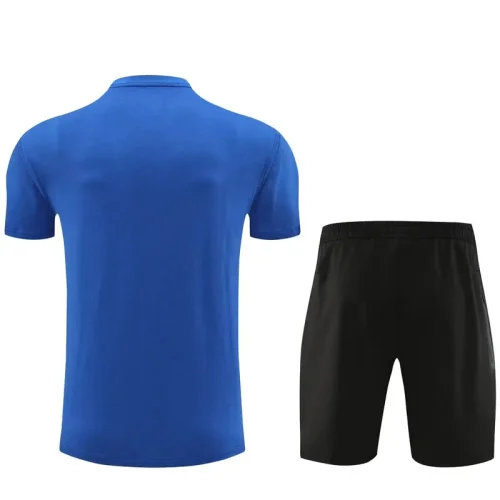 2024 JORDAN Fancy blue Training Short Suit #2222 (100%Cotton)纯棉