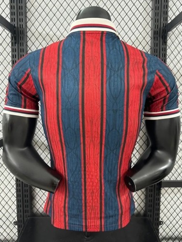 25-26 BAR Red Blue Special Edition Player Version Soccer Jersey