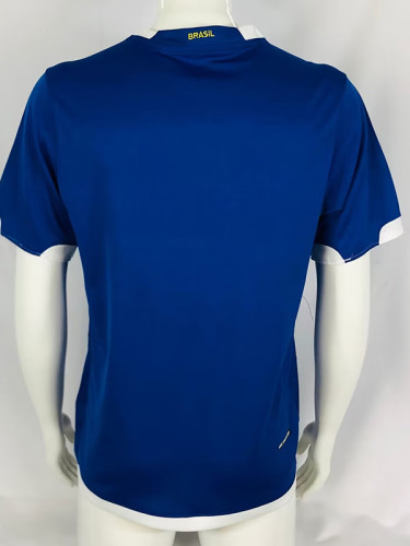 2006 Brazil Away Retro Fans Soccer Jersey