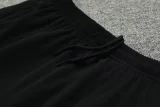 24-25 PSG Black Half Pull Tracksuit (半拉链)(粉色领)