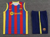 23-24 BAR Red-Blue Tank top and shorts suit (印花)