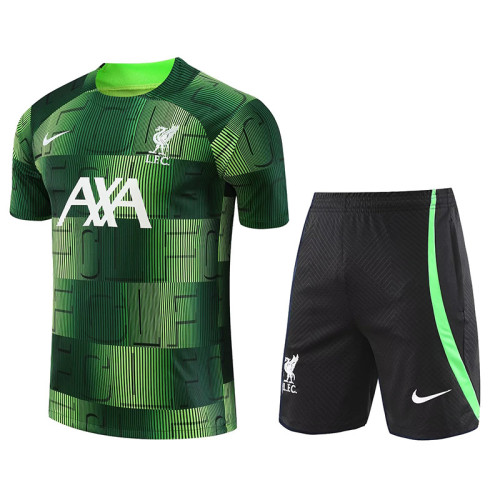 23-24 LIV Green Training Short Suit