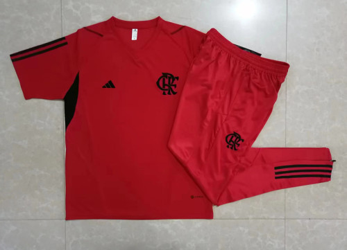23-24 Flamengo Red Short-sleeved Trouser Suit #C999