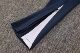 24-25 PSG Royal blue Half Pull Tracksuit (半拉链)(白色领)