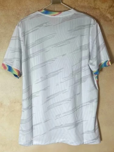 25-26 BAR White Special Edition Training shirts *彩虹
