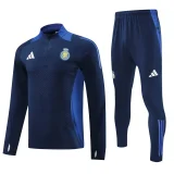 24-25 Al-Nassr Royal blue Half Pull Tracksuit (半拉链)