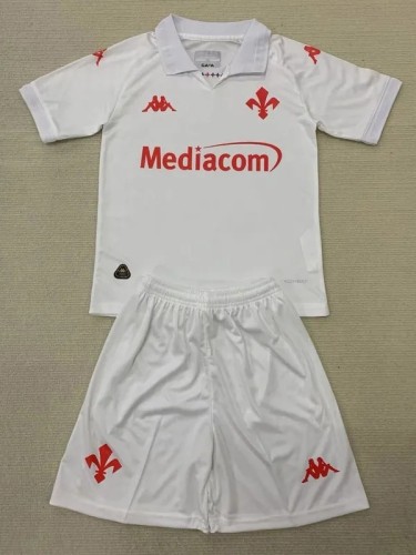24-25 Fiorentina Away Kids Soccer Jersey