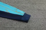 2024 JOM Royal Blue Half Pull Tracksuit #809(半拉链)