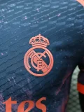 24-25 RMA Black Pink Special Edition Player Version Soccer Jersey