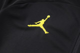 23-24 PSG Jordan Black Jacket Tracksuit #A655