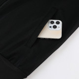 23-24 AD Black Hoodie Jacket Tracksuit #AM02